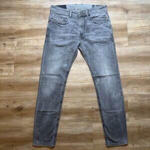 Diesel Jeans Men 32x32 Gray Thommer Slim Skinny Fit Stretch Denim Designer 0687J